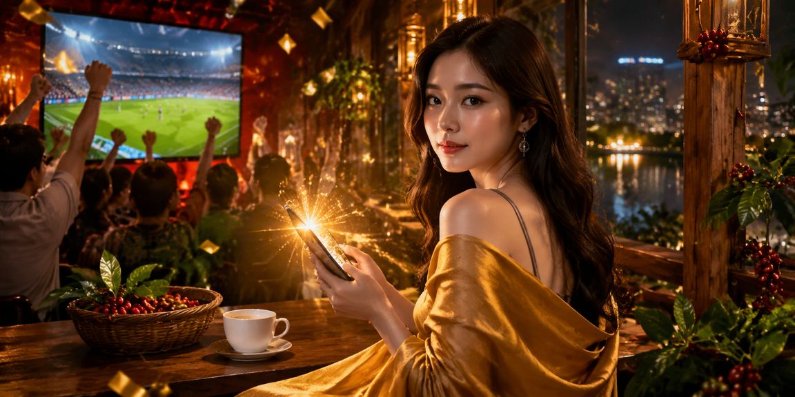 Người dùng Hà Nội thư giãn cùng cà phê và đăng ký tài khoản giải trí trực tuyến
